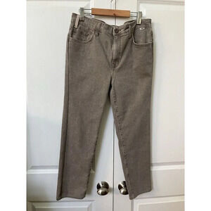 Mavi Gray Womens Cindy Mom  Jeans Altered 34x26